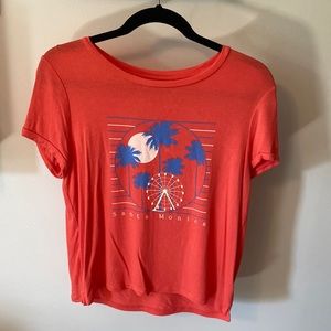 Peach Santa Monica shirt